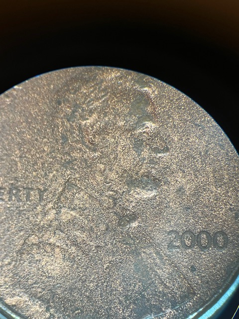 Lincoln-Cents-2000-Strike-Through-?-Grease?